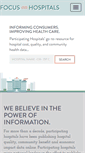 Mobile Screenshot of focusonhospitals.com